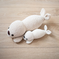 Zeehond Onesiegurumi